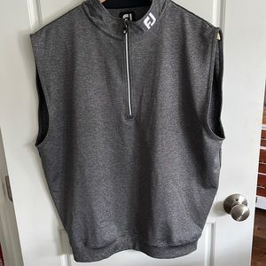 FootJoy Golf Quarter Zip Vest, Size Medium